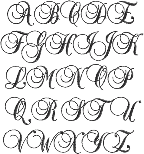 Letras Maiúsculas Para Monograma - Finger Lakes Tile Coaster (600x600), Png Download