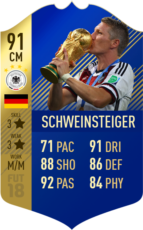 Vty3pto - Cartas De Fifa 18 Png (540x815), Png Download