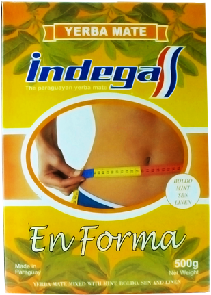 Indega En Forma 0,5kg - Yerba Mate Indega En Forma 0,5 Kg (500x500), Png Download