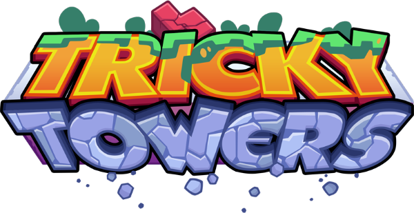 Tricky Towers Logo - Tricky Towers (600x309), Png Download