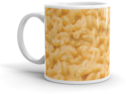 Gooey Mac 'n Cheese Coffee Mug - Macaroni And Cheese (500x500), Png Download