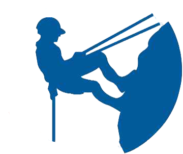 Climbing - Bsa Venture Scout Silhouette (385x378), Png Download