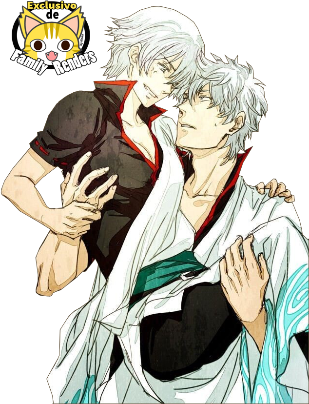 Gintoki And Ginko (637x900), Png Download