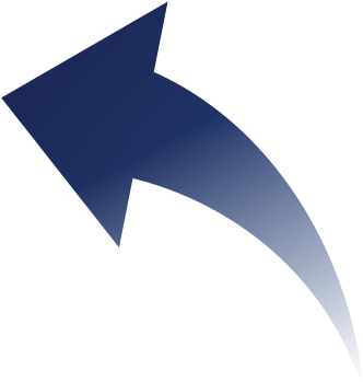 A25 Curvedarrow Darkblue - Arrow (379x386), Png Download