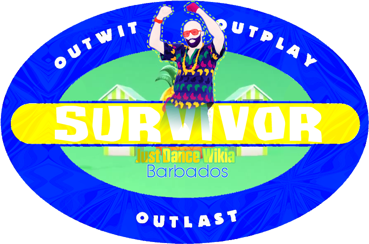 Fanmade Logo Survivor Barbados Just Dance Wikia - Survivor Logo Template (768x549), Png Download
