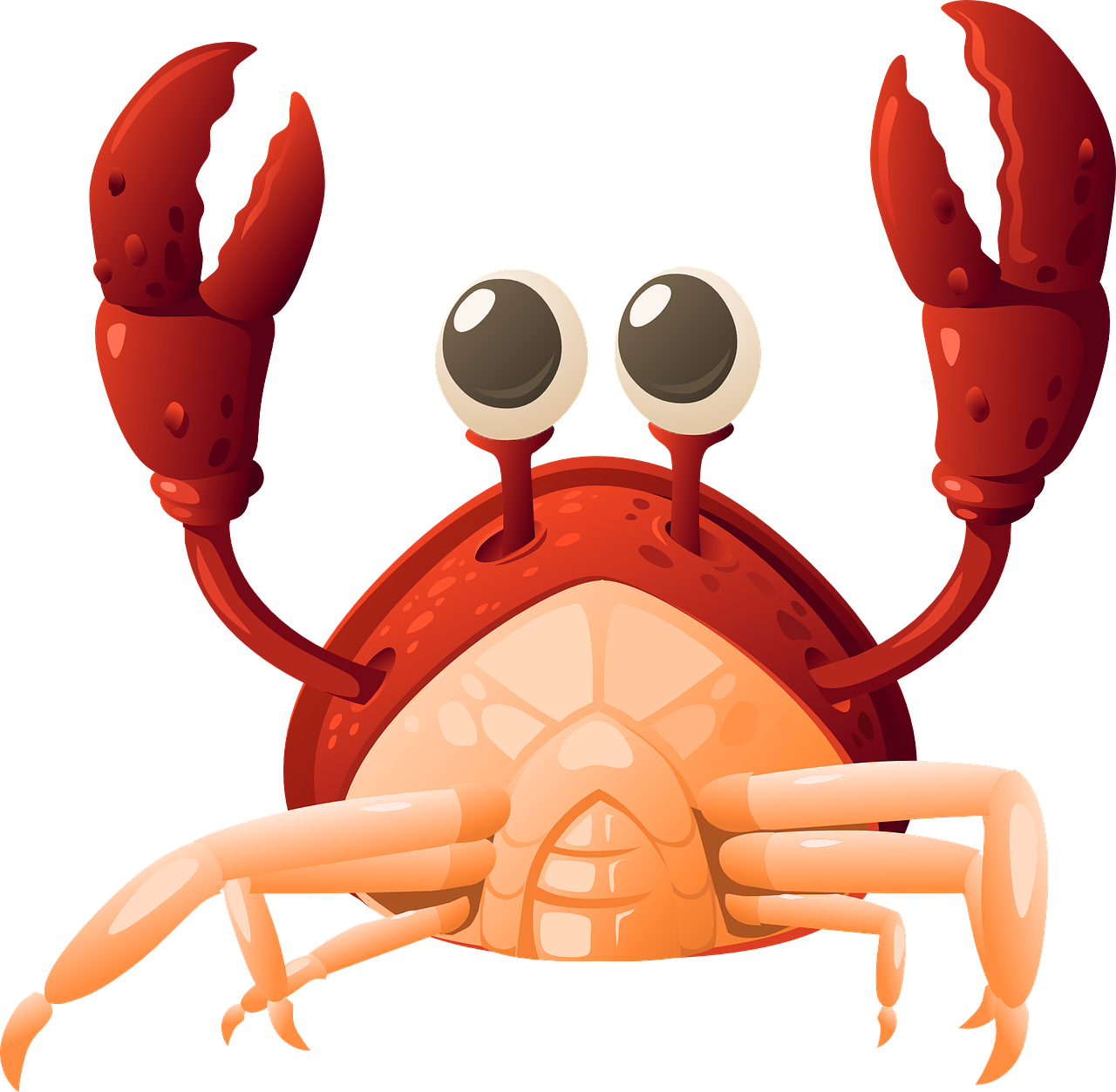 Friday, March - Crab (1280x1253), Png Download