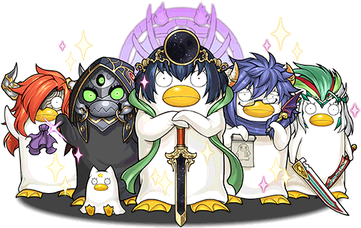 Gintama Collab - パズドラ 隊 & エリザベス 衣装 (640x388), Png Download