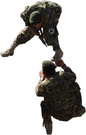 Climbing Soldiers - Soldier (299x469), Png Download