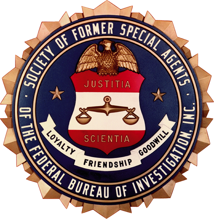 Society Of Former Special Agents Of The Fbi (750x766), Png Download