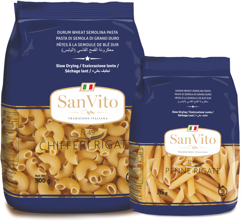 Pasta - San Vito Pasta, Fusilli (n.59), 500 G (1000x1000), Png Download