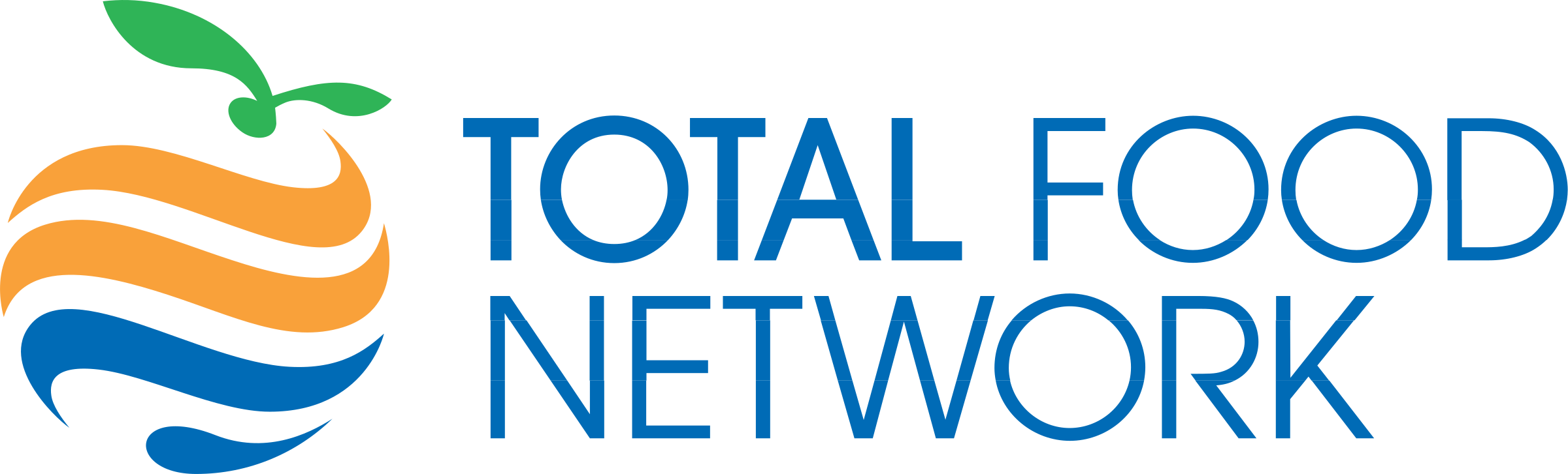 Total Food Network Logo Png Transparent - Food Supply Company Logo (2400x727), Png Download