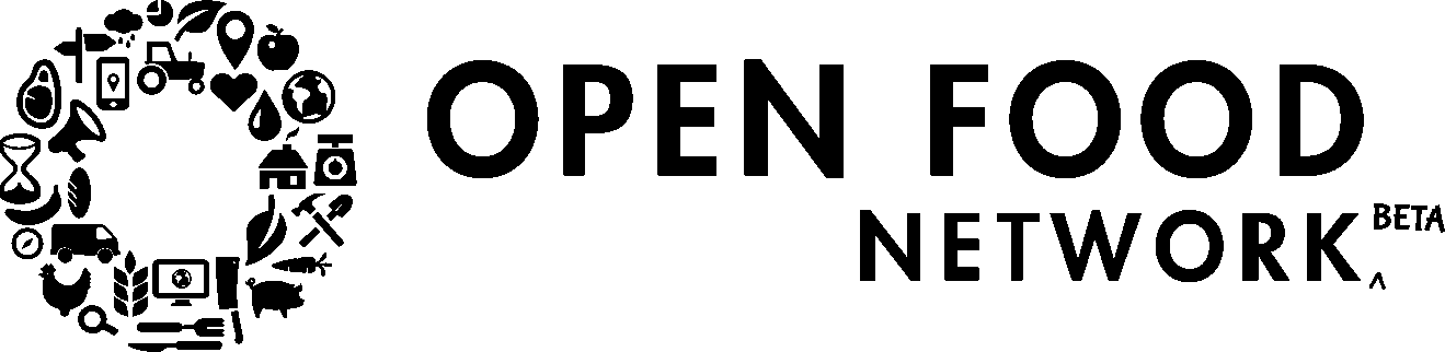 Open Food Network Beta - Open Food (1319x322), Png Download