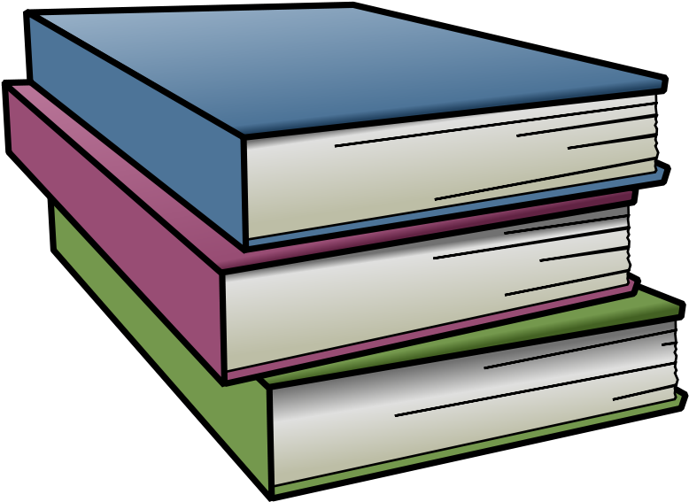 Textbooks Clipart (600x437), Png Download