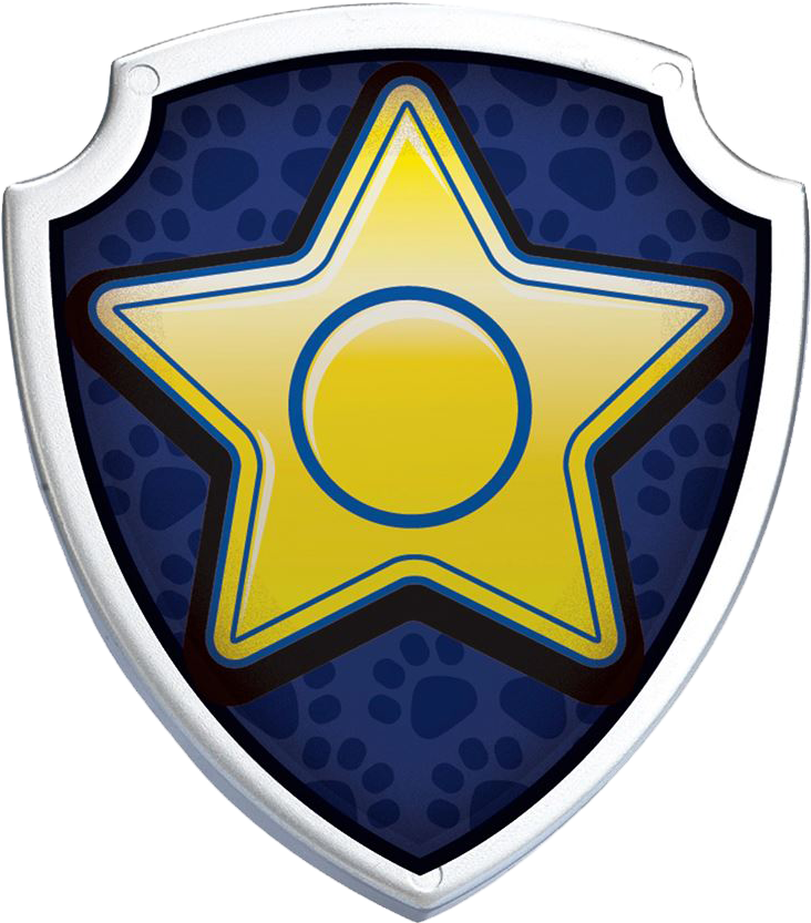 Stock Pfw Pftrol Paw Patrol Pinterest - Logo Chase Paw Patrol Png (880x880), Png Download