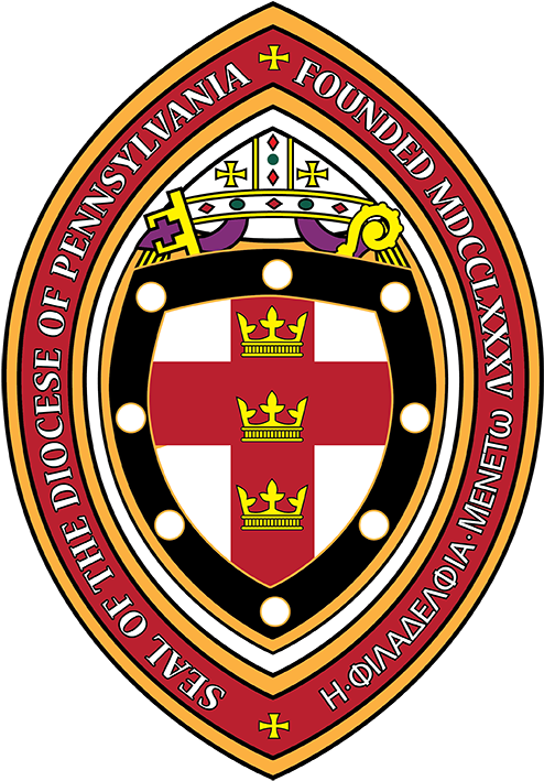 Give Logo Episcopal Church Logo Diocese Of Pa Shield - Pennsylvania (503x717), Png Download
