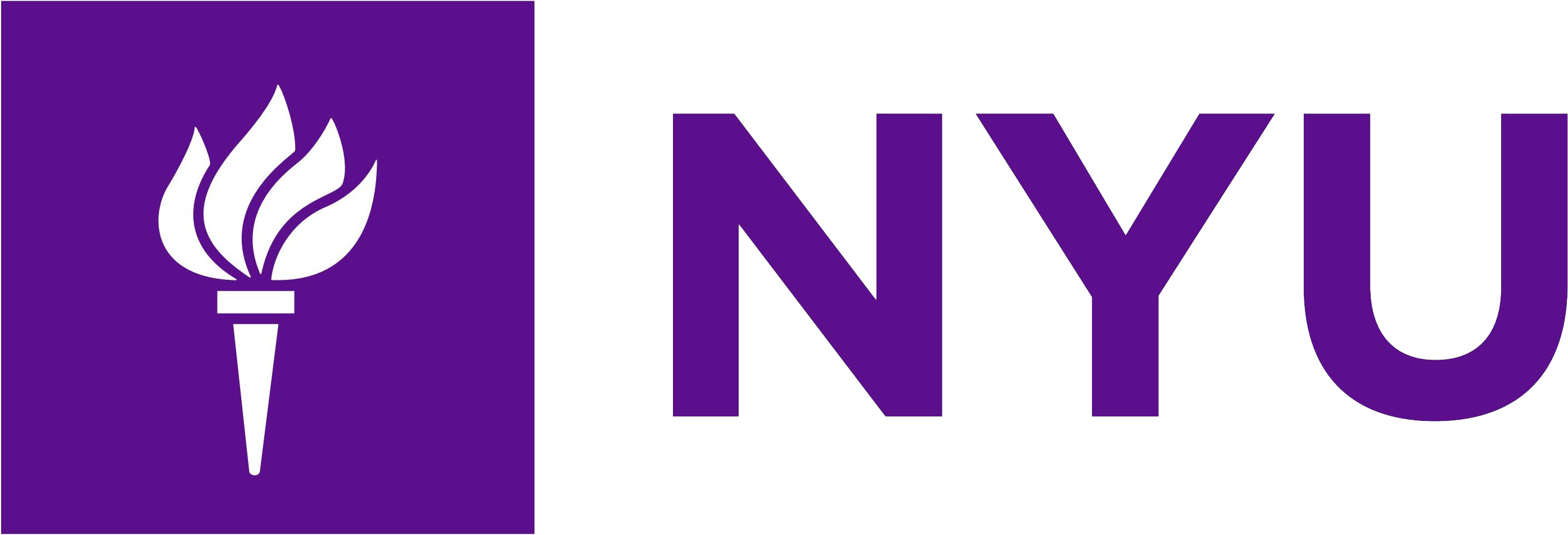 Nyu Joseph Ledoux Misophonia - New York University Logo Png (2937x1087), Png Download