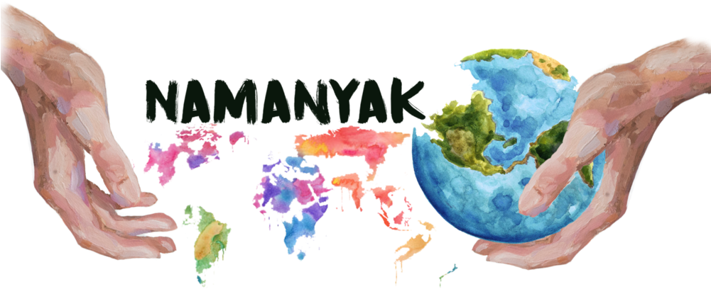 Namanyak - Earth America Watercolor Poster (1000x563), Png Download