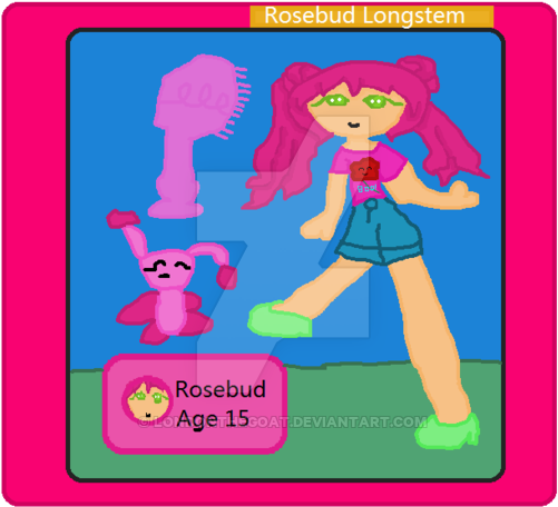 Stitched Lalaloopsy Rosebud Longstem By Londonthegoat-d8d9t8e - Wiki (600x475), Png Download