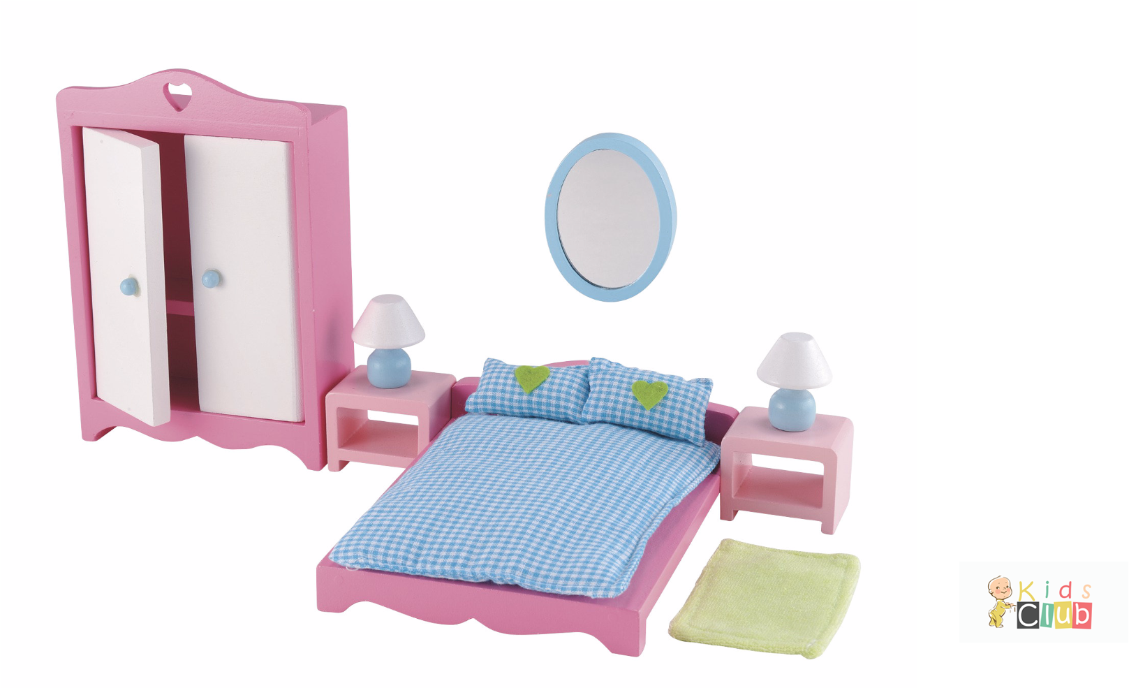 Rosebud Village House Bedroom Set (1920x984), Png Download