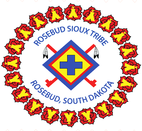 Rosebud - Rosebud Sioux Tribe Flag (490x440), Png Download