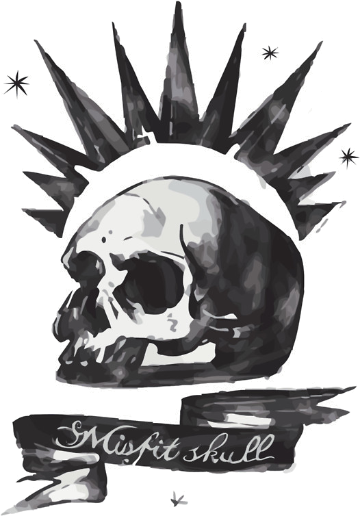 Misfit Skull Transparent Life Is Strange Misfit Skull Full Size Png Download Seekpng