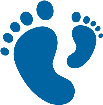 Emergency Response And Preparedness - Cartoon Footsteps (600x600), Png Download