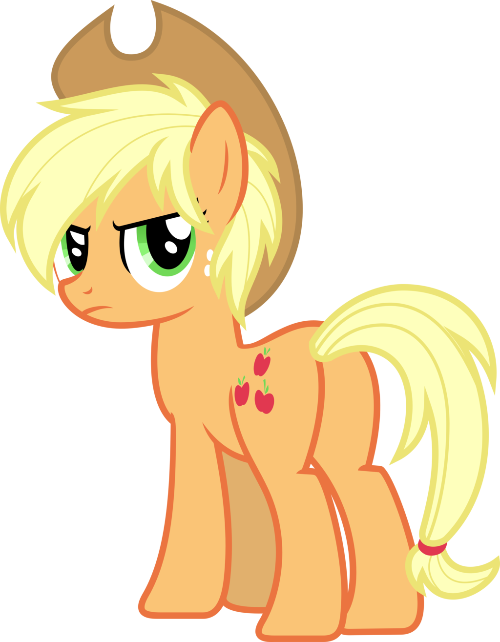 Alternate Hairstyle, Applejack, Artist - Little Pony Png (1024x1315), Png Download