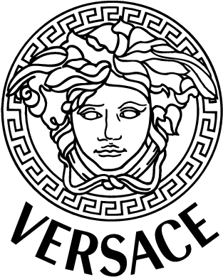 Versace Medusa Logo - Versace Clip Art (327x408), Png Download