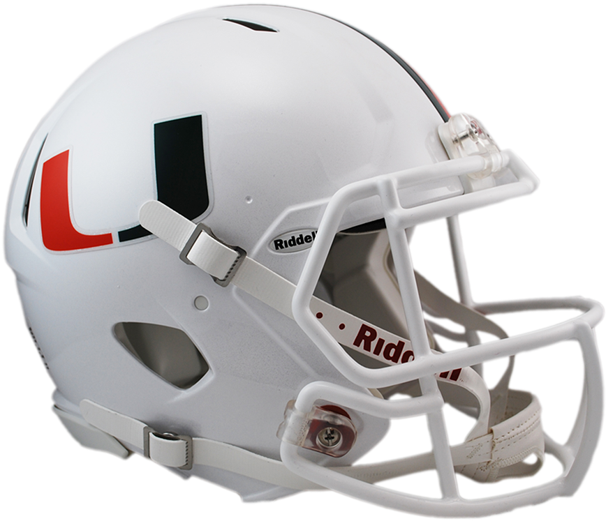 Miami Revolution Speed Authentic Helmet - Miami Helmet (475x429), Png Download