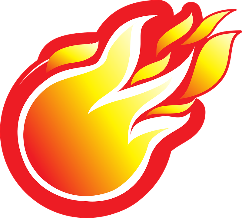 Explosion Fire Clipart - Fireball Clipart (799x720), Png Download