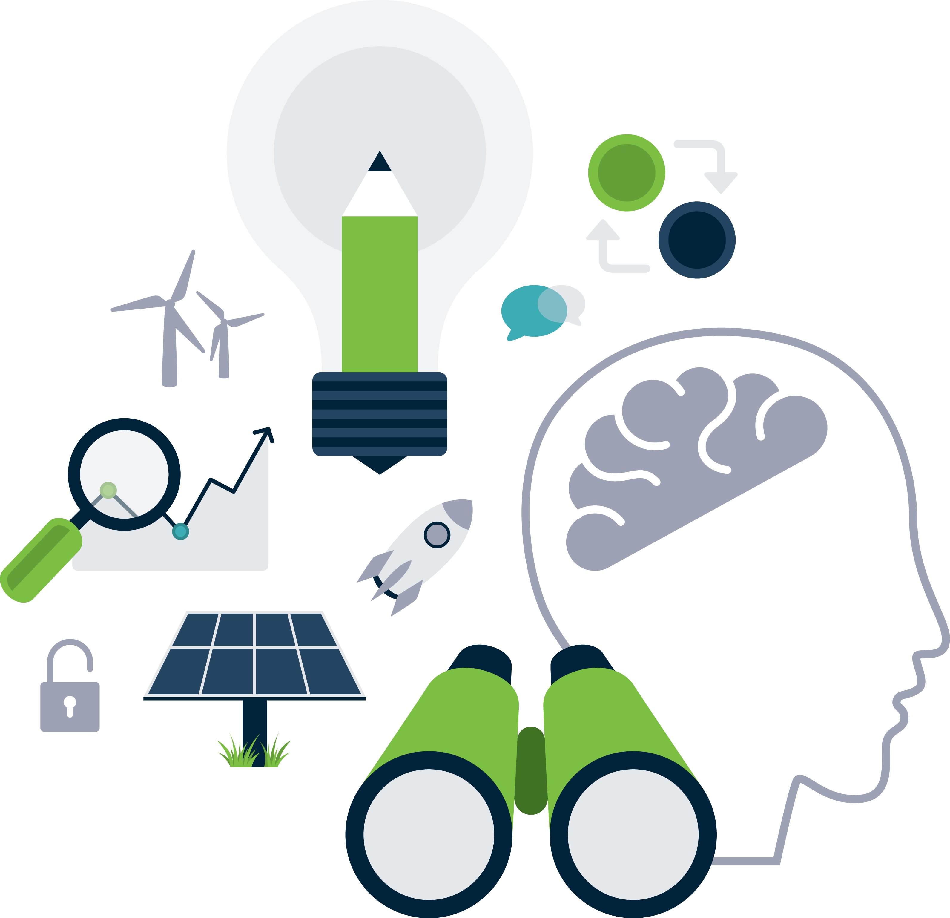 Technology Clipart Innovation Technology - Innovation And Technology Icon (3181x3073), Png Download