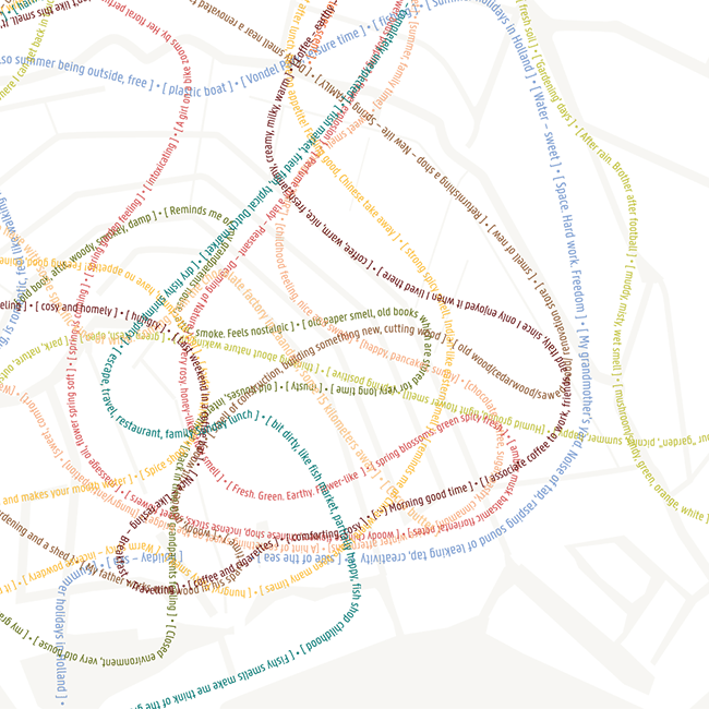 A Video Of This Smellmap Amsterdam Is Worth A Look - Amsterdam (650x650), Png Download