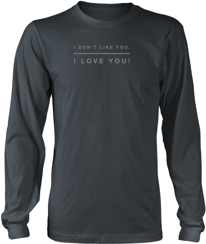 I Don't Like You I Love You - Liberty Guns Beer Tits (500x500), Png Download