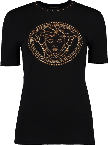 Globe Gold Stud Logo Tee - Clothing (480x612), Png Download