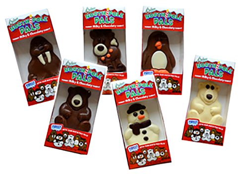 North Pole Pals Milk Chocolate Candy - Doll (500x500), Png Download