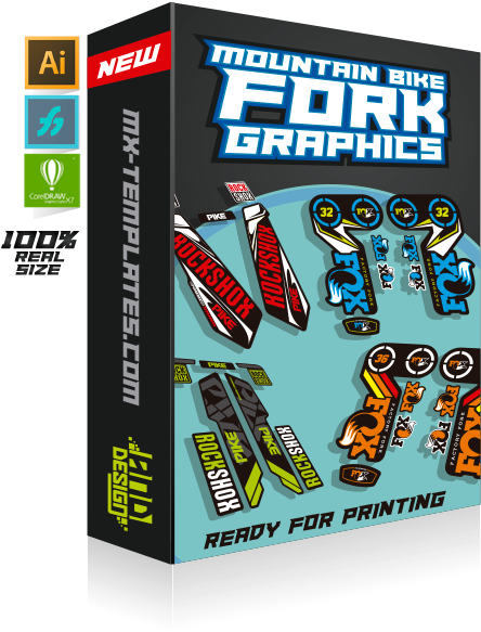 Anddesign 2019 Mx Templates - Motocross Gear Template For Illustrator (588x588), Png Download