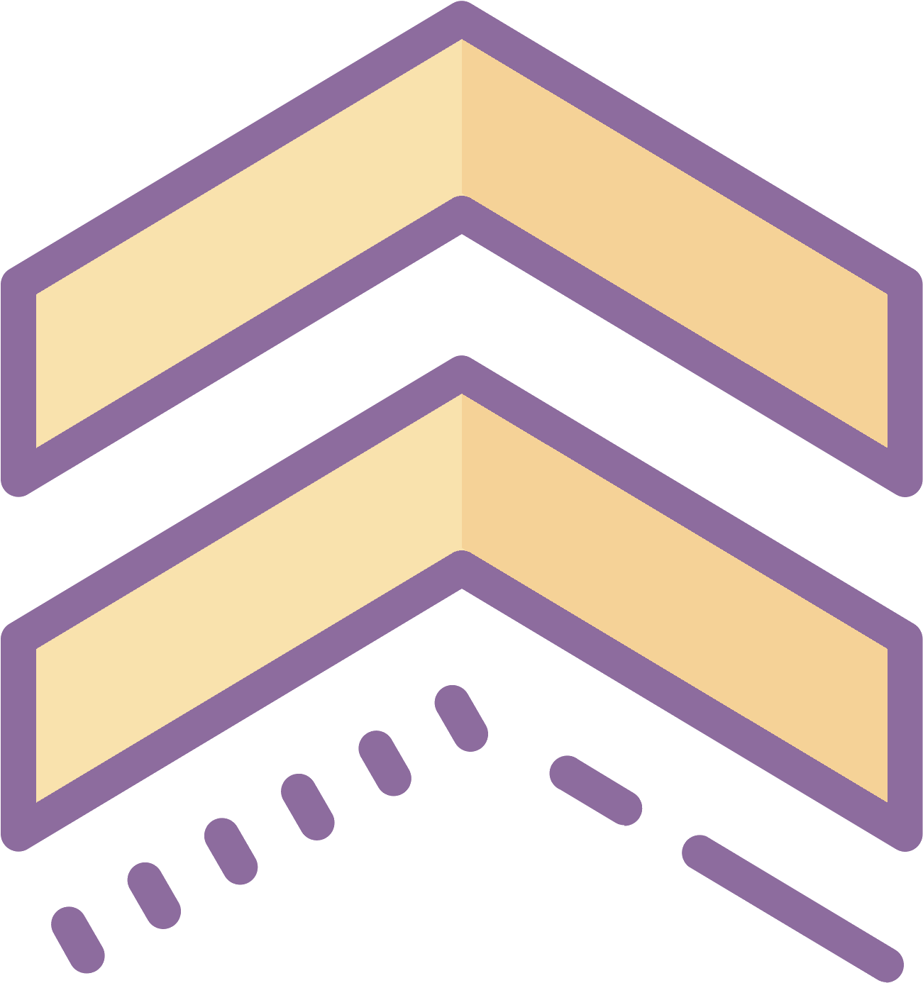 Chevron Up Icon - Znak Drogowy Uwaga Dzieci (1600x1600), Png Download