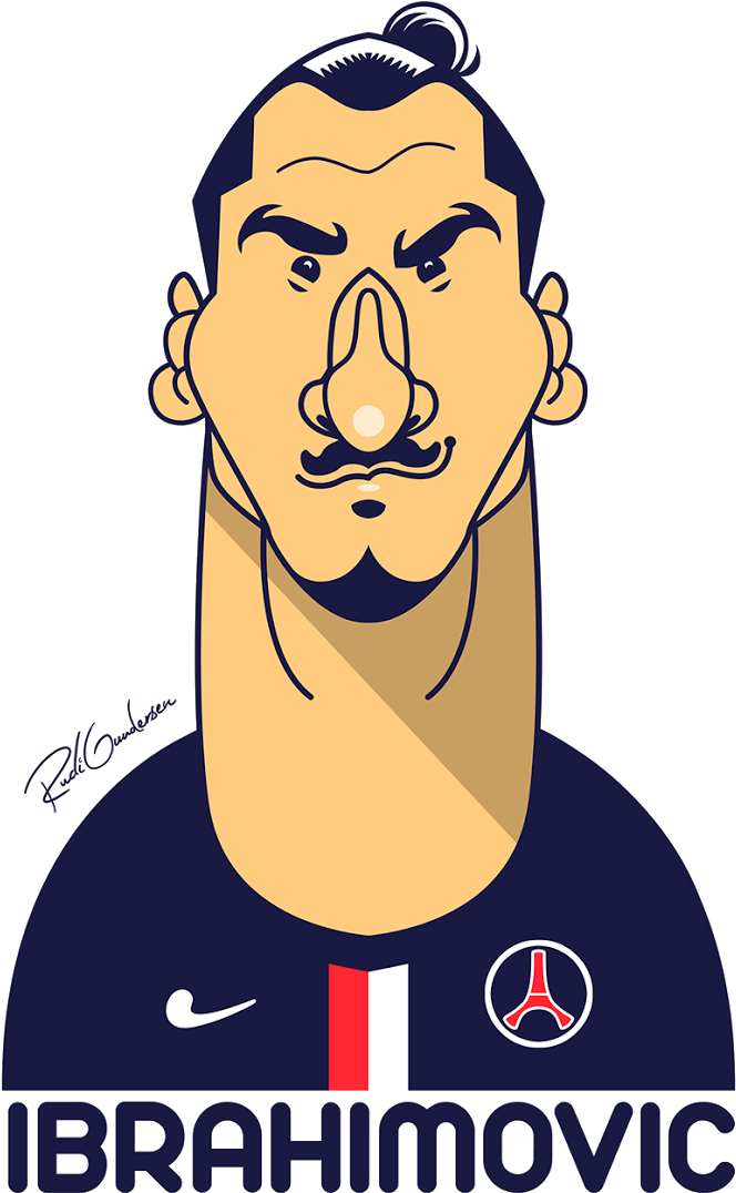 Football's Funny Faces By Rudi Gundersen - T-shirt (1035x1600), Png Download