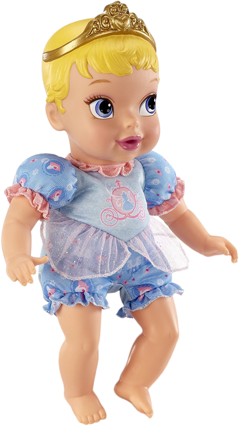 Disney - Baby Cinderella Doll (806x1438), Png Download