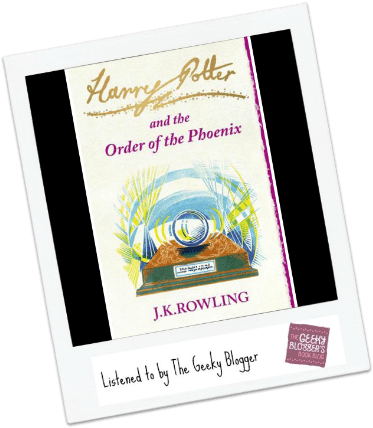 Harry Potter And The Order Of The Phoenix By Jk Rowling/narrated - Harry Potter And The Order Of The Phoenix (380x432), Png Download