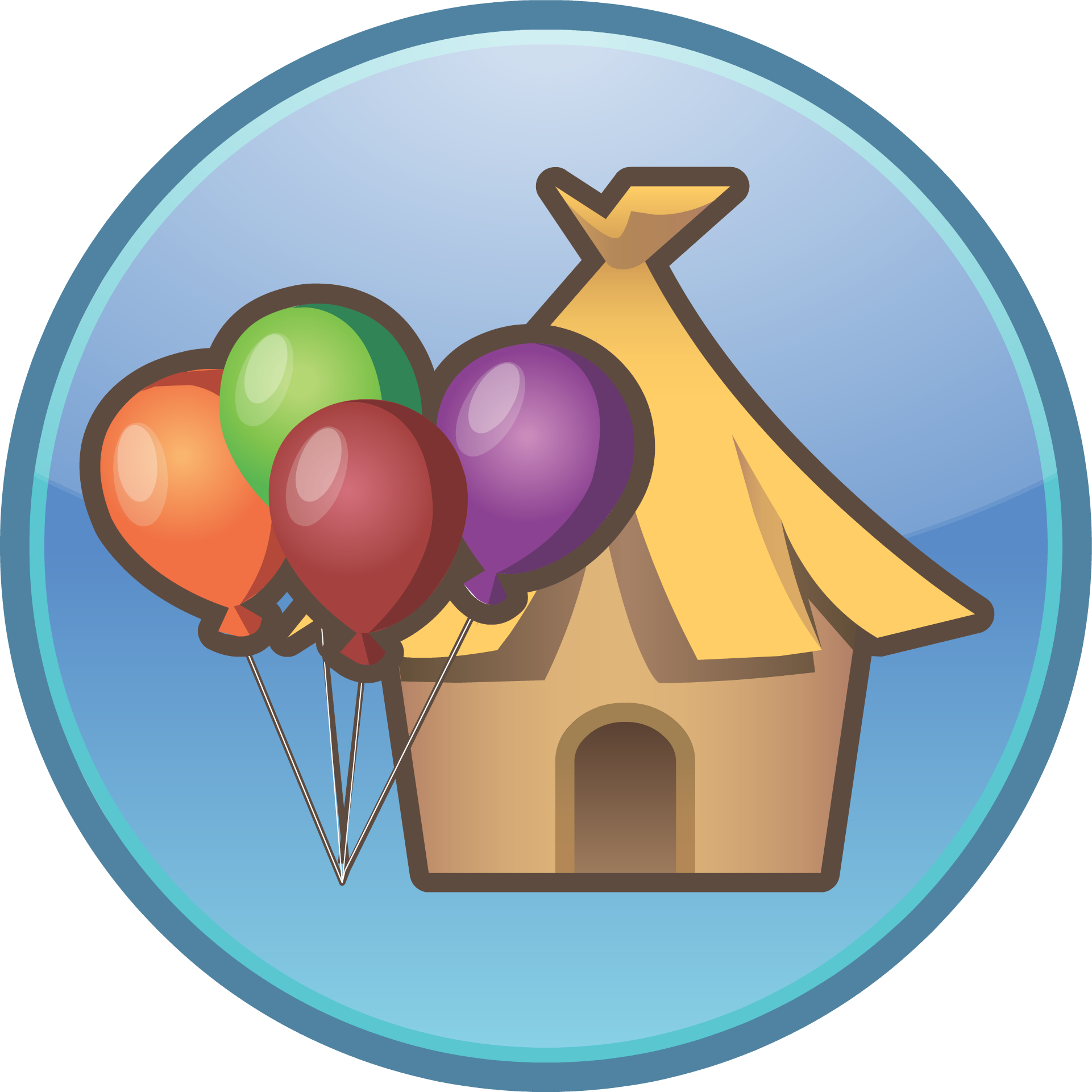 Jammer Parties Icon - Animal Jam Icons (1921x1921), Png Download