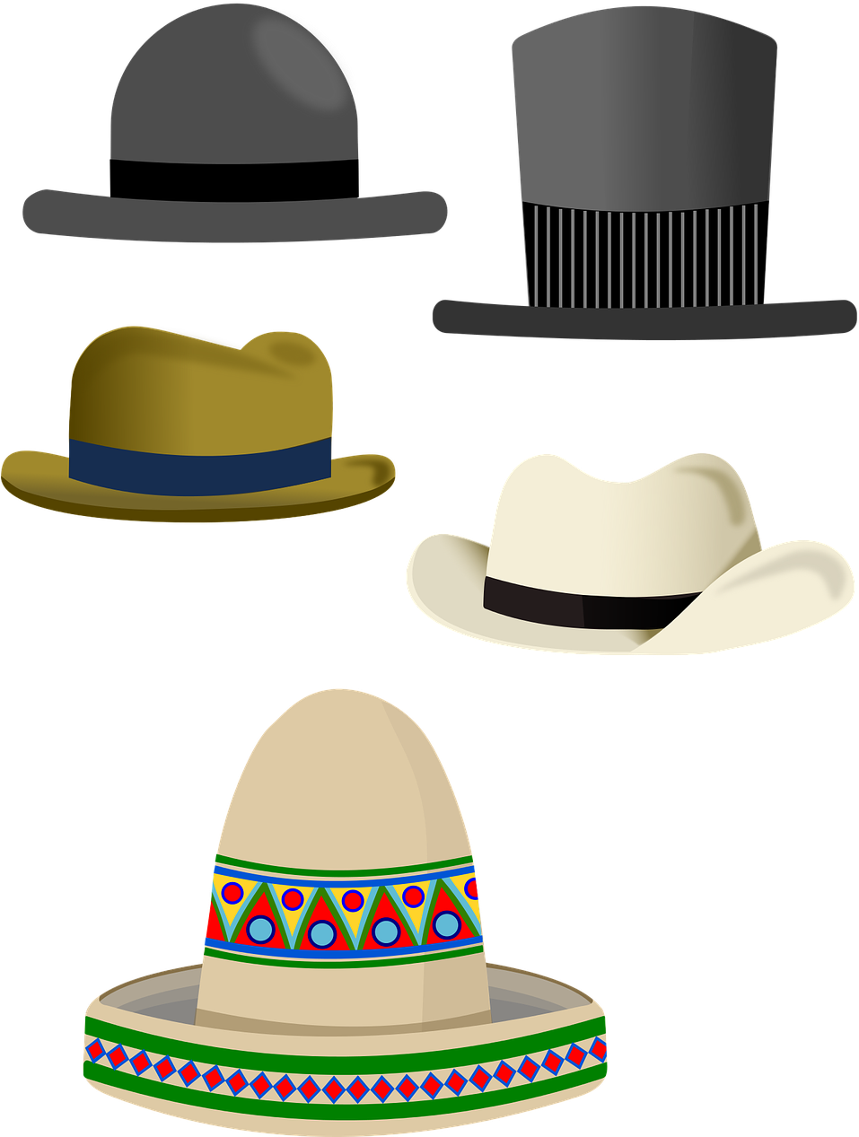 Hat,top Hat,coconut - Freetalking (500x653), Png Download