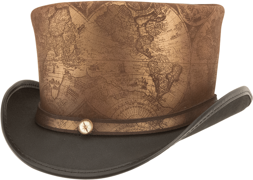 Steampunk Hat (850x850), Png Download