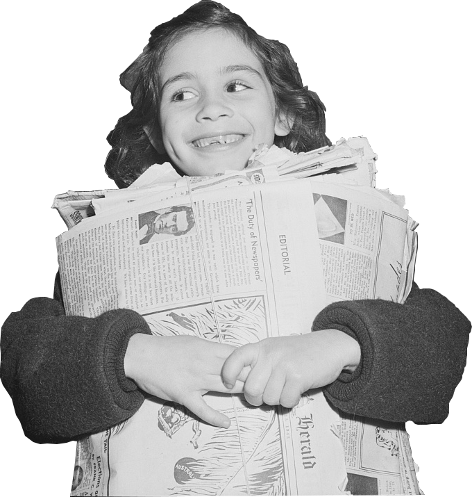 Library Of Congress, Lc Dig Fsa 8c34774 - Child (680x715), Png Download