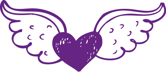 Doodled Hearts - Bing Images - Buenos Dias Princesa (558x244), Png Download