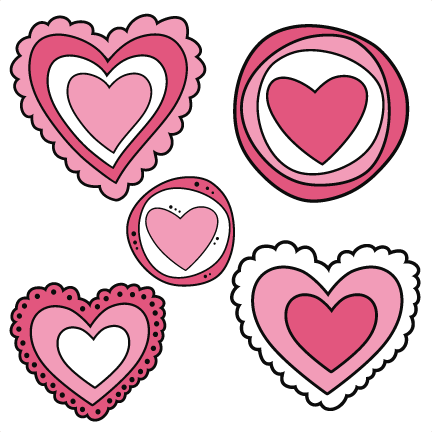 Heart Doodle Clipart 3 By Angela - Clip Art (432x432), Png Download