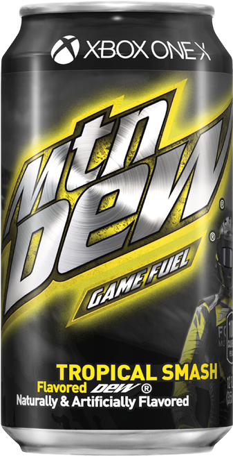 Md Gf Ts Can - Mountain Dew Game Fuel Tropical Smash (672x672), Png Download