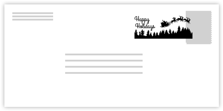 North Pole Postmark - News (800x414), Png Download