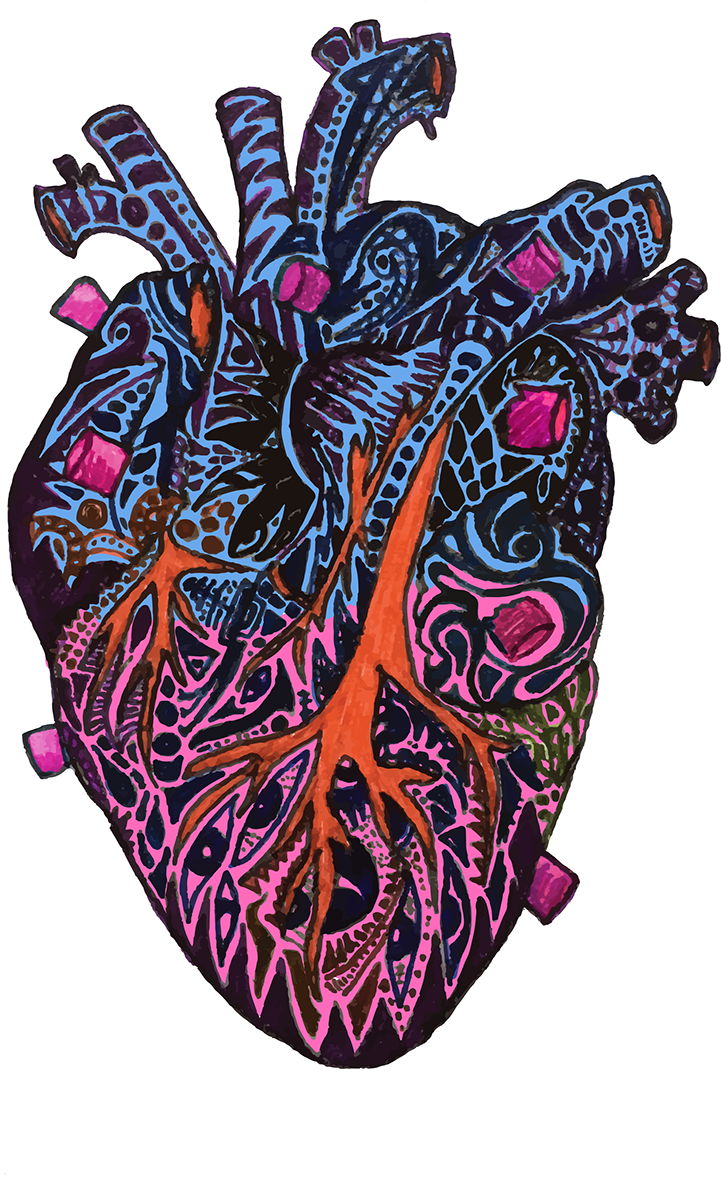 Marshmallow Heart Doodle - Illustration (1200x1440), Png Download