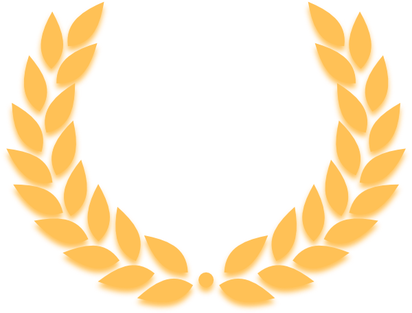 Laurel Wreath Laurels Leaves Roman Gold Cr - Laurel Wreath (447x340), Png Download